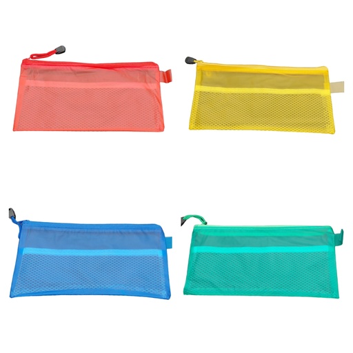 [RCZBAGB6] Zipper Bag B6 200x110mm PVC Netting 
