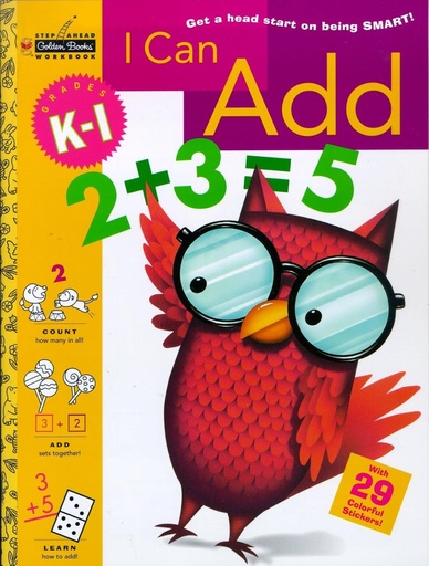[RH035905] I CAN ADD Grades K-1 Step Ahead