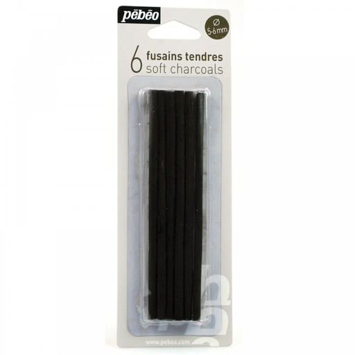 [RVCHARSO] Charcoals Soft #062001 5/Set 