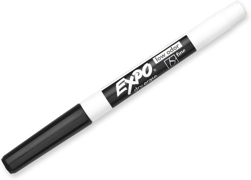 [SAEXFIBK] Expo #86001 BLACK Fine Whiteboard Marker Pen (Each) - (12/bx)