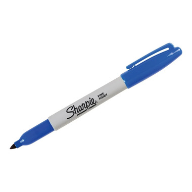 [SASHARBL] Sharpie #30003B BLUE Fine Markers - (12/bx)
