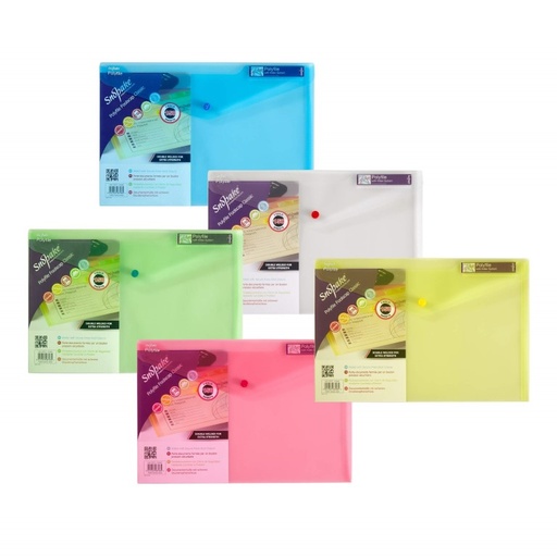 [SE10087X] SNOPAKE Polyfile F/S Assorted Colors  (Singular) - (5/pk)
