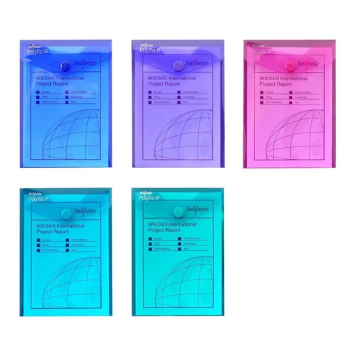 [SE13287] SNOPAKE Polyfile P A6 ELECTRA Colors (Singular) - (5/pk)