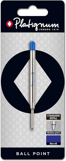 [SE50340] Platignum BP Refill BLUE MED (Blister)