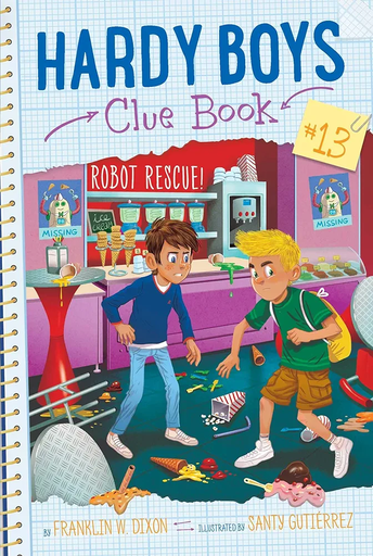 [SI453364] Hardy Boys Clue Book #13 Robot Rescue!
