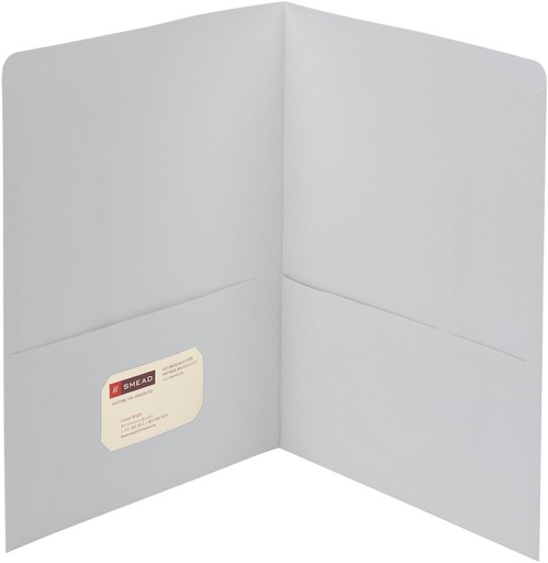 [SMPORTGY] Smead Twin Pocket Grey Portfolio