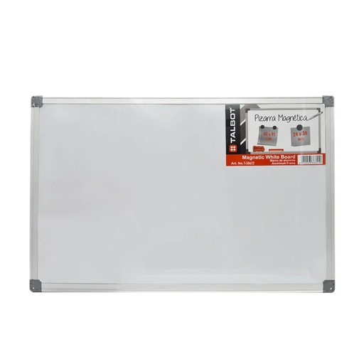 [SS38622] Whiteboard 24x36" Magnetic w/Aluminum Frame