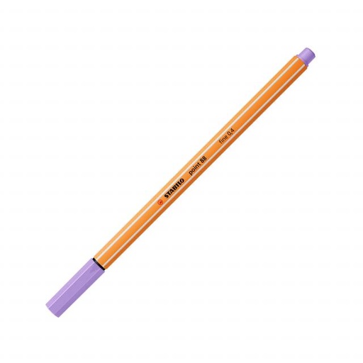 [SS8859] Stabilo POINT 88 Fineliner LIGHT LILAC 0.4mm  - (10/bx)