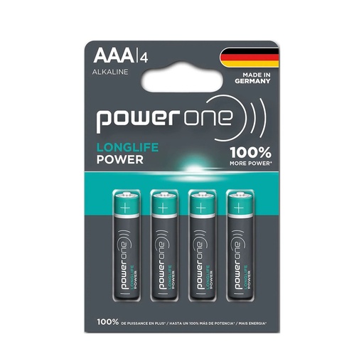 [SSBATT3A] Powerone Longlife AAA Power Battery 4pk