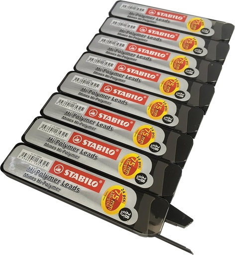 [SSRF052B] Stabilo Lead Refills 2B 0.5mm - Tube - (12/bx)