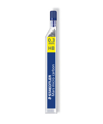 [ST2503HB] Staedtler Leads 0.3mm HB 12/tube