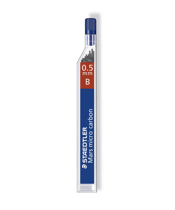 [ST2505B] STAEDTLER Lead Refills 0.5mm B #250 05-B (Per Tube)