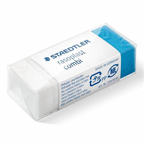 [STBT30] Staedtler #BT30 Duo Plast Eraser (Single) - (30/bx)