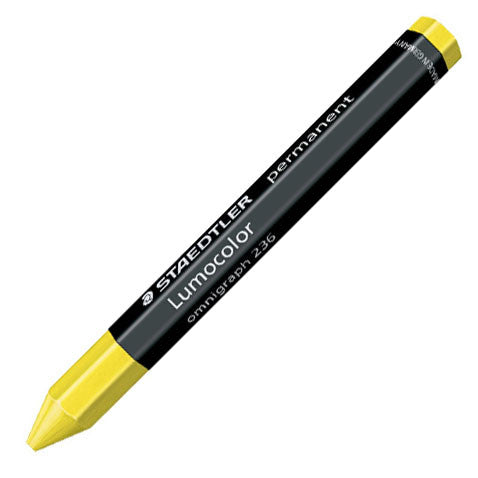 [STMARKYL] Staedtler Omnigraph YELLOW 236-1 Marking Crayon (Single) - (12/bx)