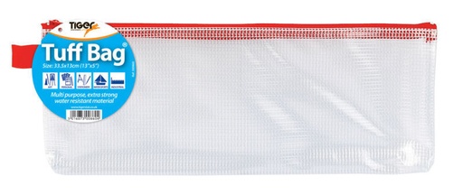 [TS300860] Tiger Tuff Zip Bag (13x5") Pencil Case 