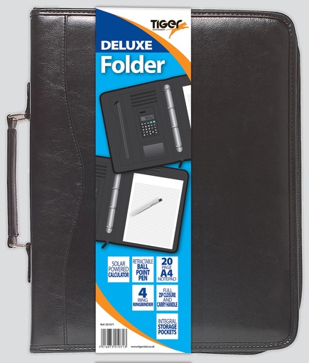 [TS301071] Deluxe Folder A4 W/Pad & Calculator