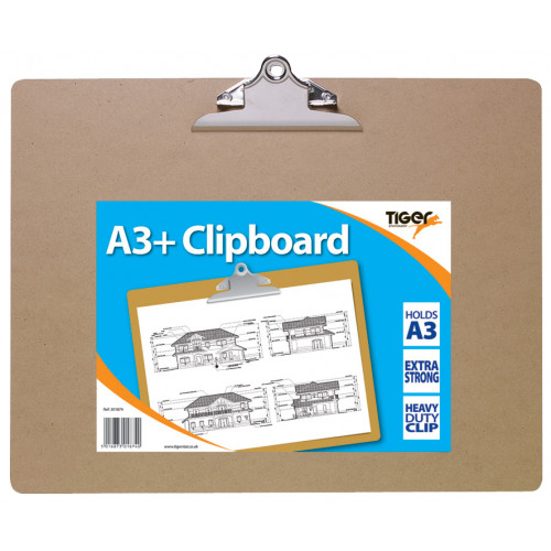 [TS301874] Tiger Clipboard A3 Masonite 