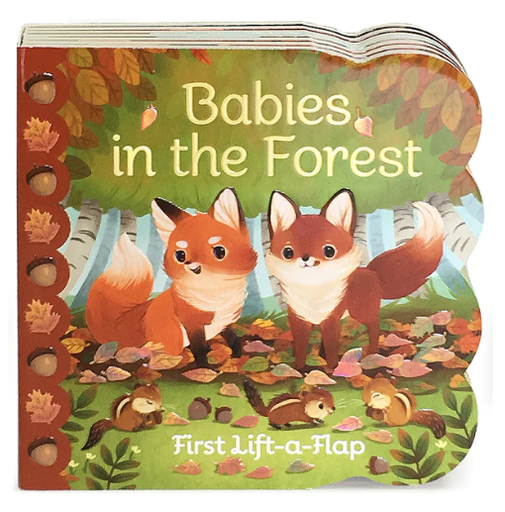 [TT100186] Babies in the Forest Lift a Flap - Sale