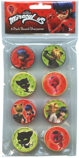 [UPSHARLB] LBSHA* Sharpeners 8pk LADYBUG Round