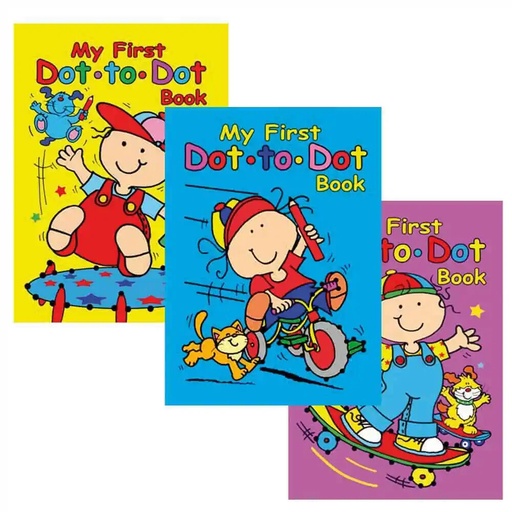 [WF3145] My First Dot to Dot Book 3145 Series 48pg 