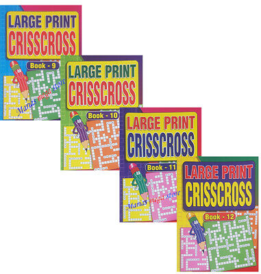 [WF3210] Criss Cross Large Print A4 72p  - (72/ctn)
