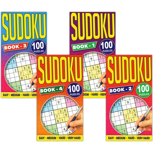 [WF4120] Sudoku Puzzle Book Series #4120 