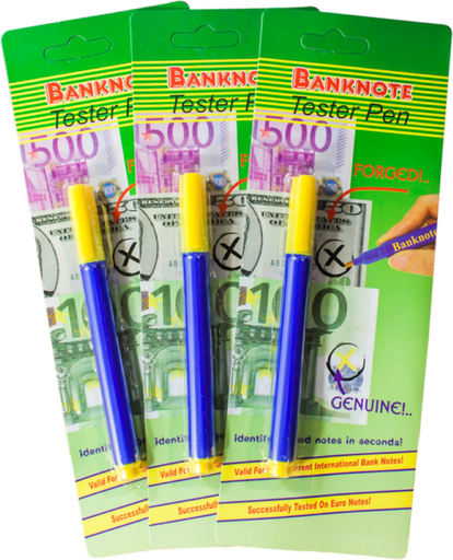 [WLCOUNT] BANKNOTE Tester Pen - Counterfeit Detector Pen
