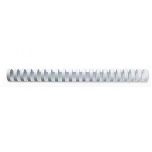 [YAEL16WH] Binding Element 16mm (5/8") White 21 Ring /100s