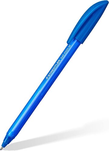[ST4320BM] Staedtler #4320 BLUE MED M-3 Triangular Ballpoint Pen
