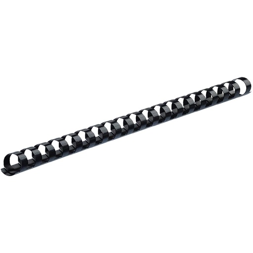 [YAEL20BK] Binding Element 19/20MM (3/4") BLACK 21 Rings /100s