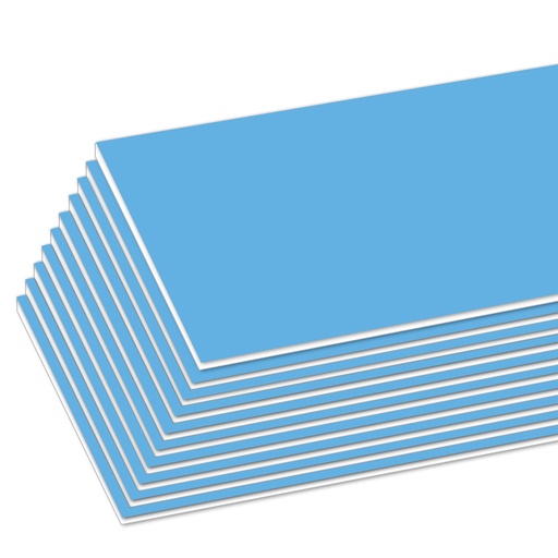 [BZ5407] Bazic Foam SKY BLUE 20x30" Board - (25/ctn)