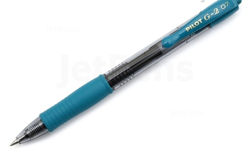[PPG207TE] Pilot G2 0.7mm #11085 Retr. Fine TEAL Gel Pen