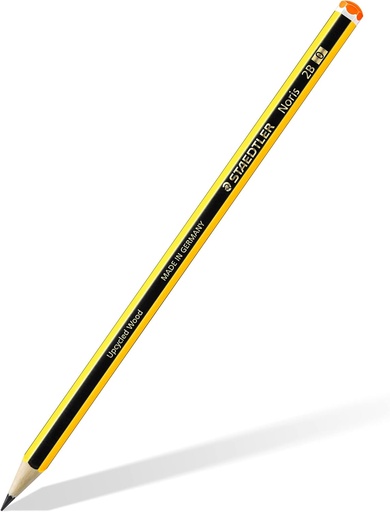 [STNORI2B] STAEDTLER Noris 120 Pencil 2B #120-0 (Single) - (12/bx)