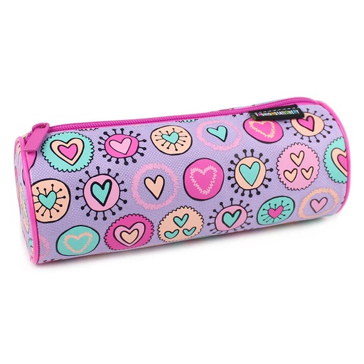 [POPCA169] Pencil Case - Hearts Barrel