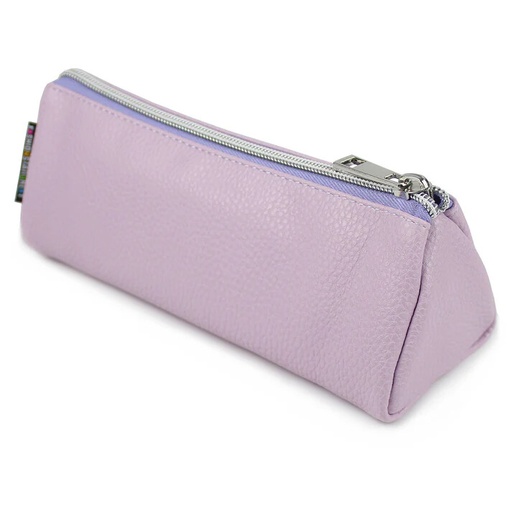 [POPCA177] Pencil Case - Lilac Triangular