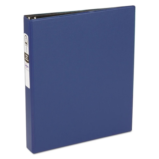 [ATRB01BL] 3 Ring Binder 1" BLUE L/S