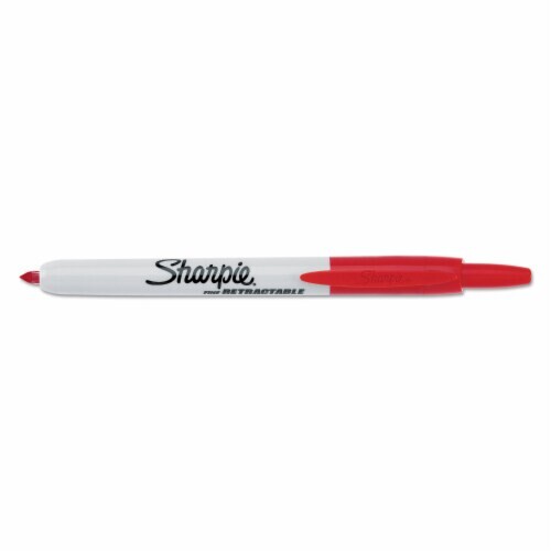 [SASHRTRD] Sharpie Retractable RED FINE #32702 Marker - (12/bx)