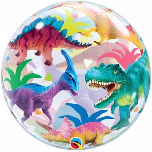 [SD13088B] Qualatex 22" Jurassic Dinosaur Bubble Balloon