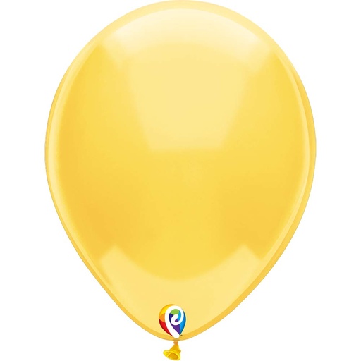 [SD230566] Latex 12" Yellow Balloon  50pk