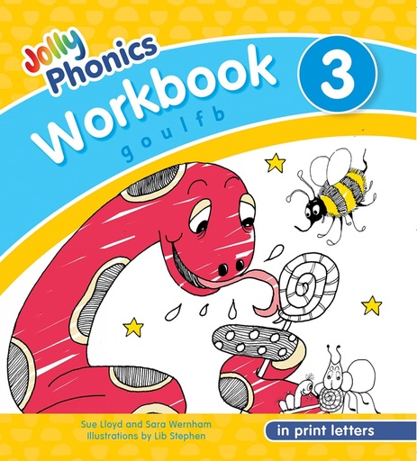[JL6772] Jolly Phonics Workbook 3 (In Print Letters)