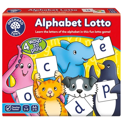 [OR083] Alphabet Lotto Game 3-6yrs