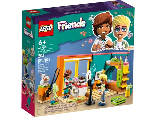 [LE41754] Lego Friends: Leo's Room 203pc 6+