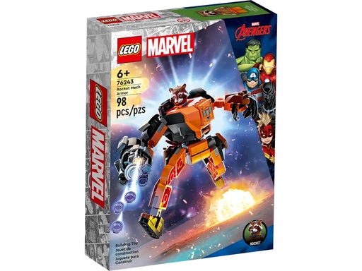 [LE76243] Lego Marvel: Rocket Mach Armor 98pc 6+