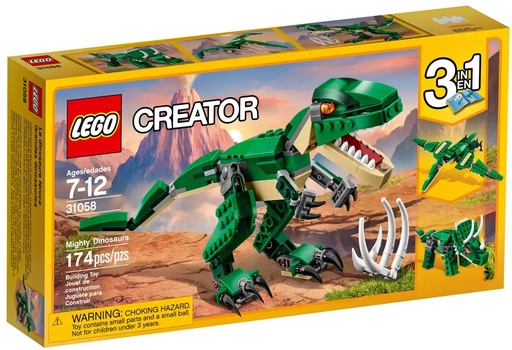 [LE31058] Lego Creator: Mighty Dinosaurs 174pc 7-12yrs