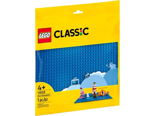 [LE11025] Lego BLUE Baseplate 1pc 4+