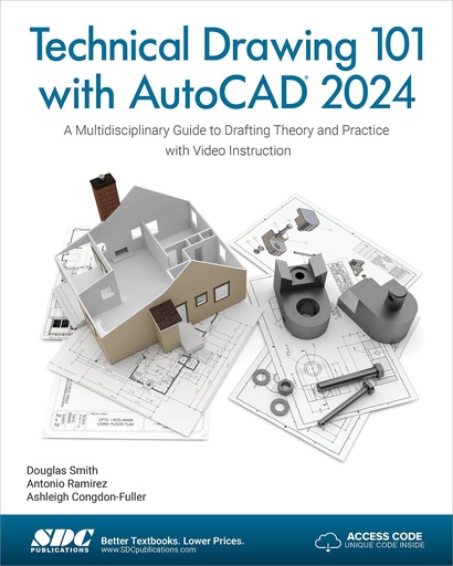 [TF576011] Technical Drawing 101 w/AutoCAD 2024