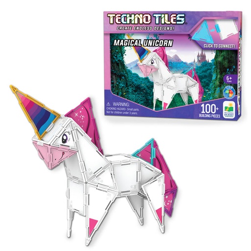 [LJ596715] Techno Tiles - Magical Unicorn 100+ pcs - Sale 