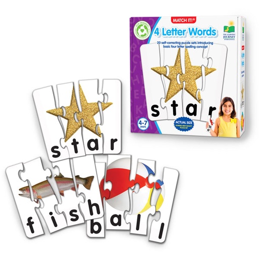 [LJ112458] Match It - 4 Letter Words 4+