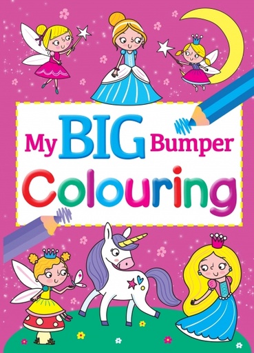 [BWBIG1] 0709727453 My Big Bumper Colouring (PINK)