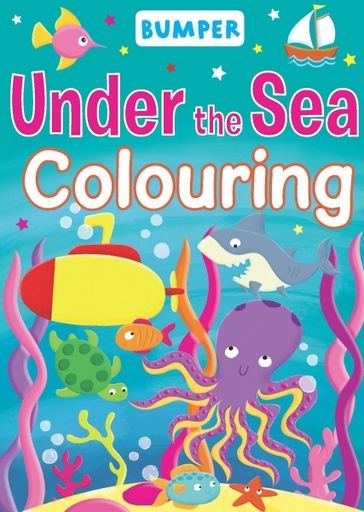 [BWBCC1] 0709727477 Bumper Under The Sea Colouring